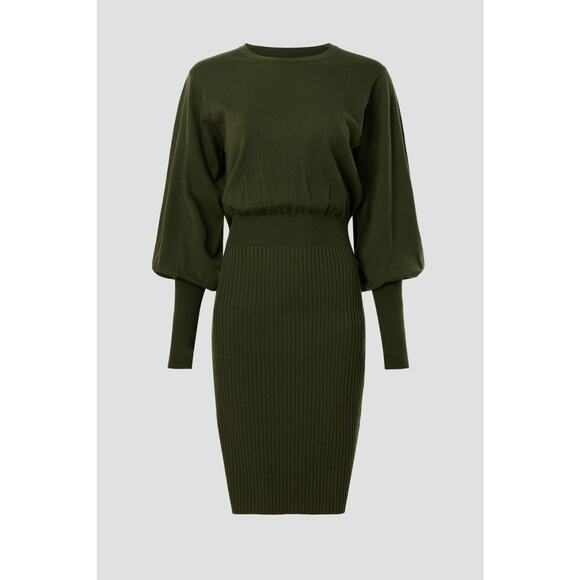 TOCCIN X RTR Ribbed Midi Dress - Size Small - Picture 5 of 8